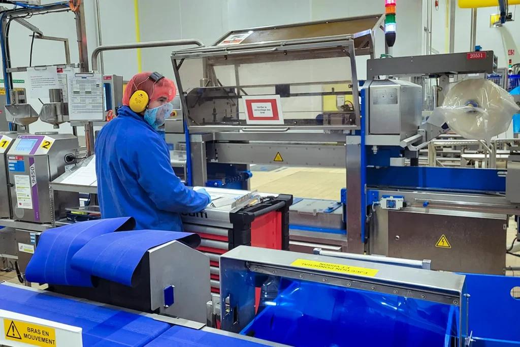Maintenance préventive industrielle avec contrôle des équipements de production